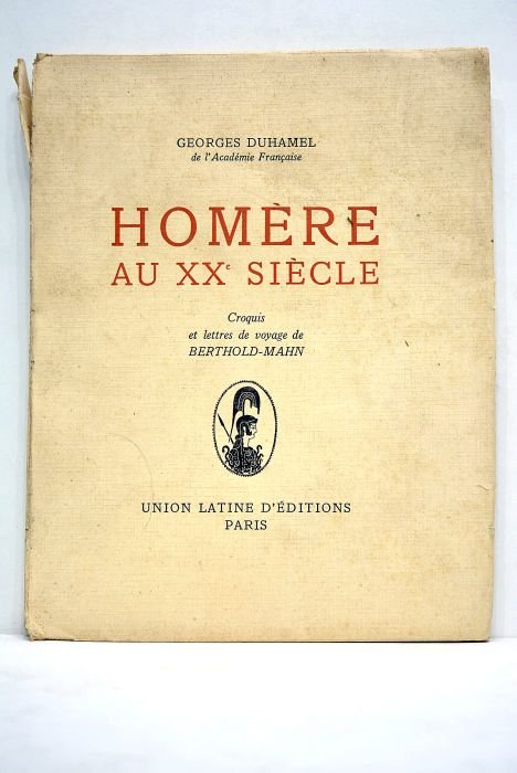Homère au XXe siècle. Croquis et lettres de voyage de …