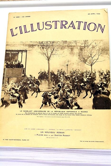 ILLUSTRATION (L') N°4860. 94e année. 25 avril 1936. Le Sanglant …
