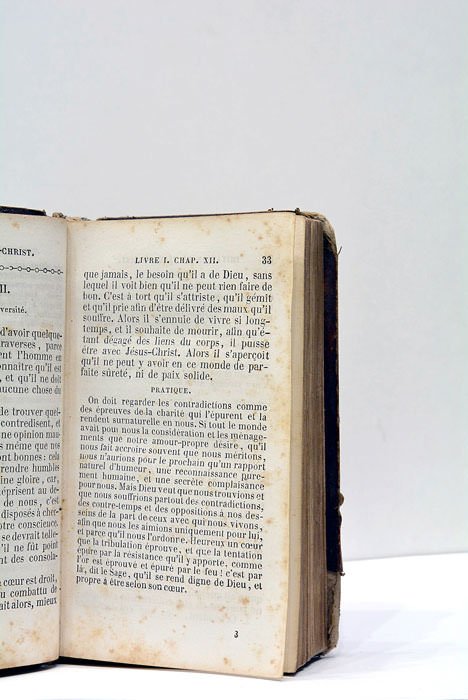 Imitation de Jésus-Christ. Traduction. Avec une pratique et une prière …