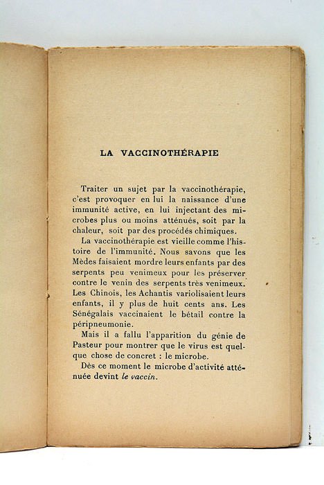 Immunité et vaccinothérapie. Préface du Docteur E. Pozerski de l'Institut …