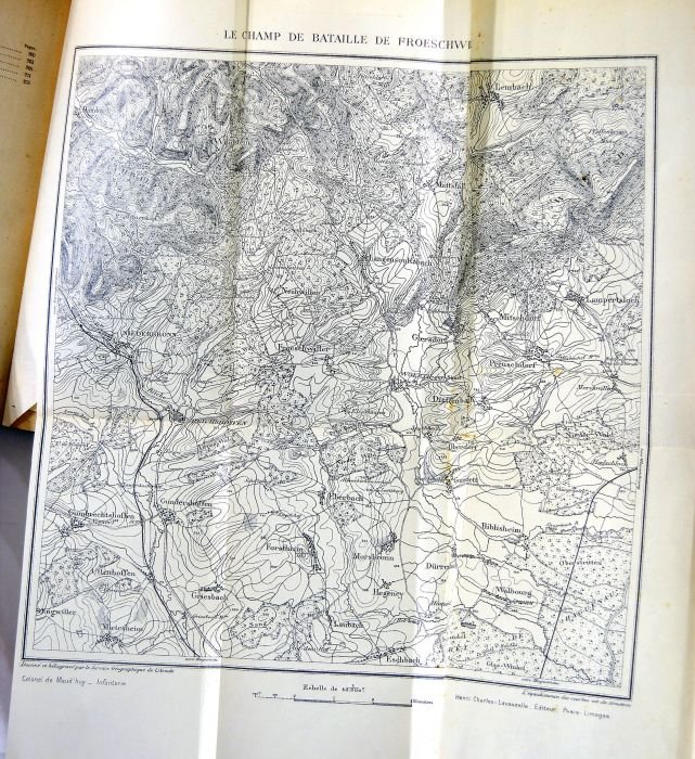 Infanterie. Avec 7 croquis dans le texte. 1 carte et …