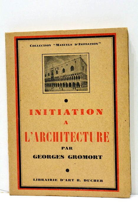 Initiation à l'architecture.