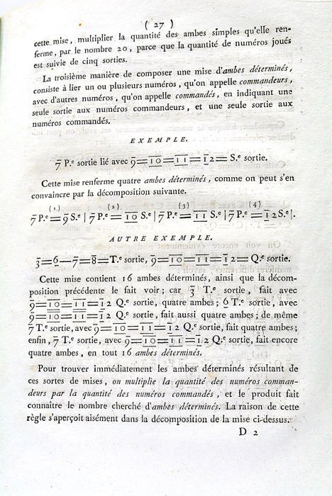 INSTRUCTION à l'usage des Receveurs de la Loterie Nationale établis …