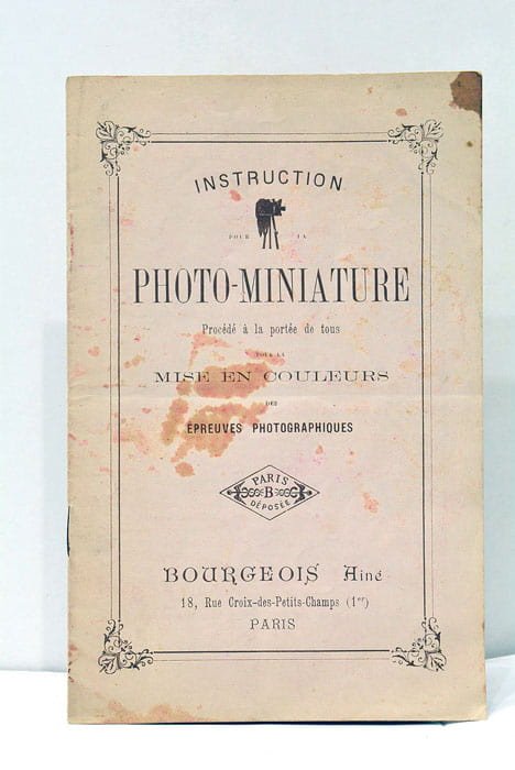 Instruction pour la Photo-Miniature, procédé mis à la portée de …