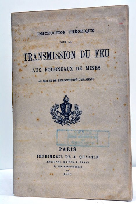 INSTRUCTION Théorique pour la Transmission du Feu aux Fourneaux de …