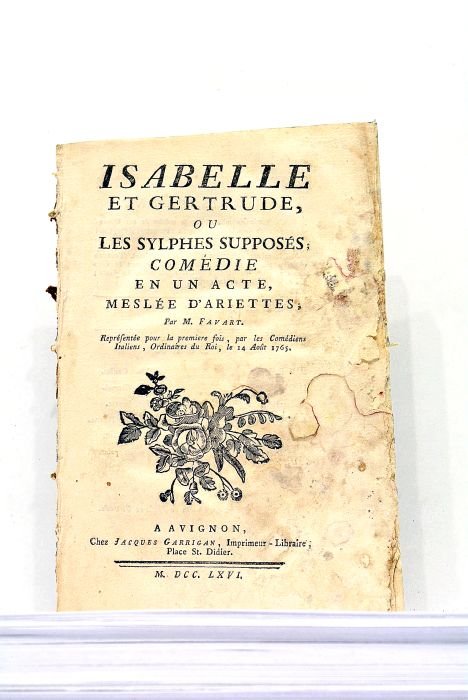 Isabelle et Gertrude, ou les Sylphes supposés; Comédie en un …