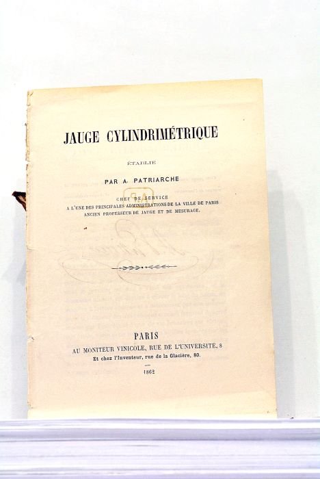 Jauge Cylindrimétrique.