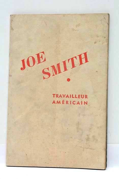 JOE SMITH. Travailleur Américain.