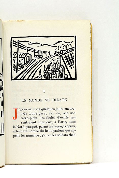 Journal d'Exil. Bois gravés par Étienne Morillon.