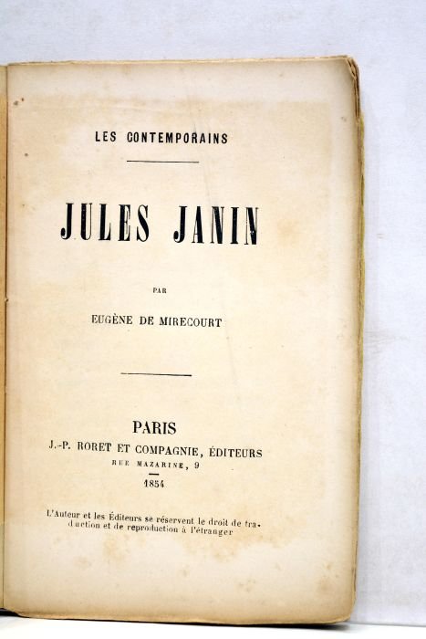 Jules Janin.