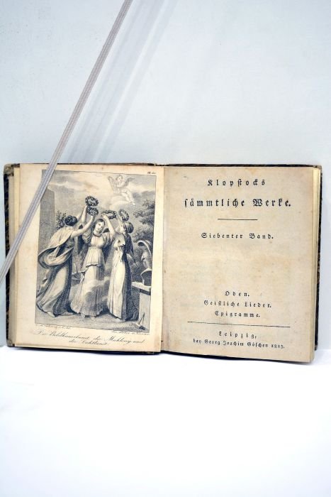 Klopstocks Fammtliche Merte. Siebenter band. Oden. Geistliche Lieder. Epigramme.
