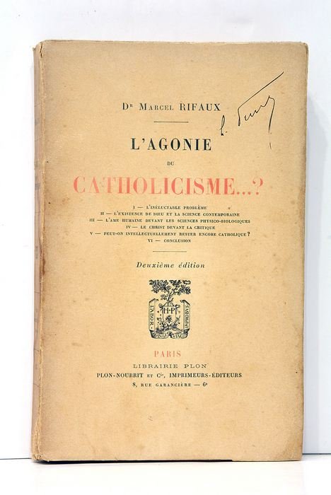L'Agonie du catholicisme .?