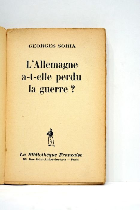 L'Allemagne a-t-elle perdu la guerre?