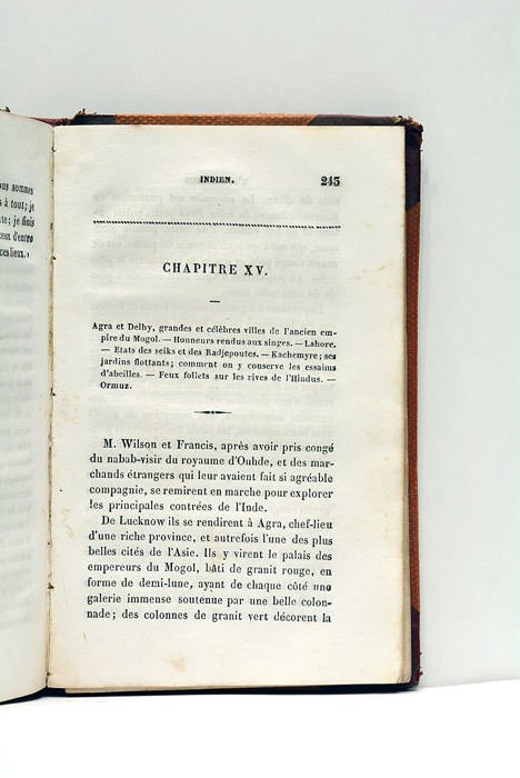 L'Anacharsis Indien ou Les Voyageurs en Asie. Tableau intéressant des …