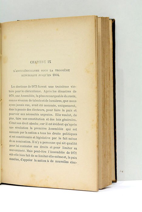 L'Anticléricalisme.