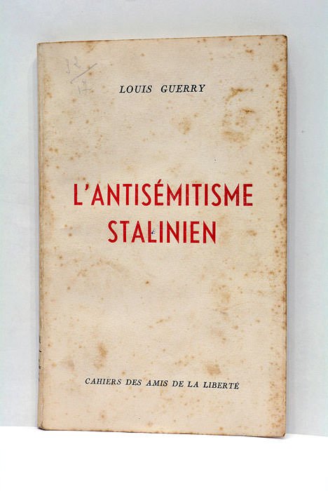 L'Antisémitisme Stalinien.