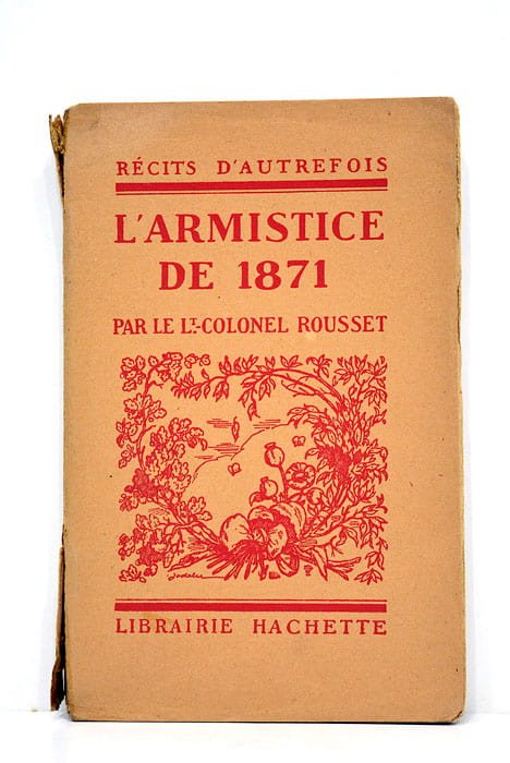 L'armistice de 1871.