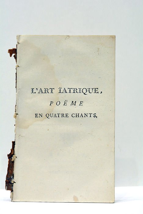 L'Art Ïatrique , Poëme en quatre Chants. Ouvrage posthume de …