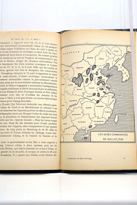 L'ascension de Mao Tse-Tung (1921-1945). Avec huit cartes.