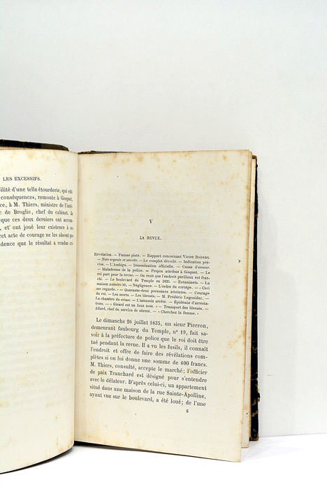 L'attentat Fieschi. Troisième édition.