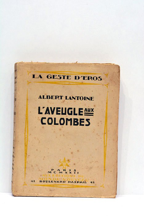 L'Aveugle aux Colombes. Élisçuah. Dessins de Henry Munsch.