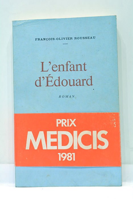 L'Enfant d'Édouard. Roman.