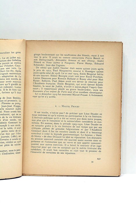 L'époque contemporaine. (1905-1930).