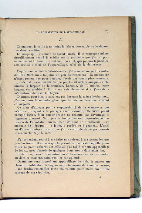 L'Évasion du "Jean Bart". Juin 1940.