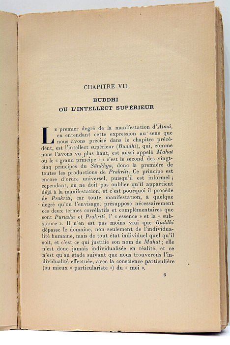L'homme et son devenir selon le Vêdâta.