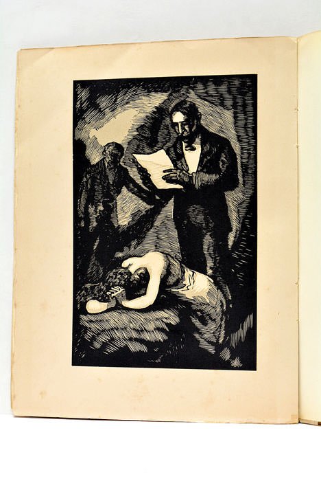 L'homme qui assassina. Roman. Illustré de quarante-sept compositions dessinées et …