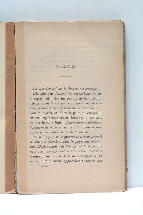 L'Imagination et ses Variétés chez l'enfant. Étude de psychologie expérimentale …