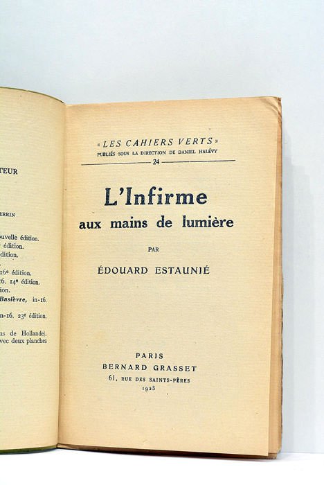 L'Infirme aux mains de lumière.