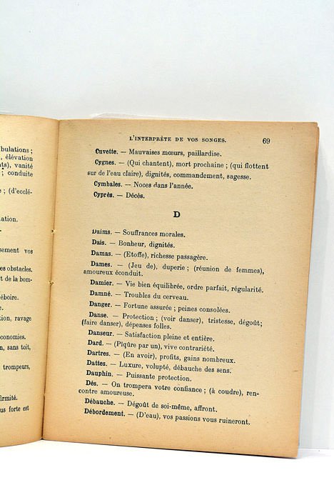 L'interprète de vos Songes.