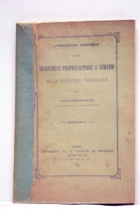 L'irrigation continue comme traitement prophylactique et curatif de la septicémie …