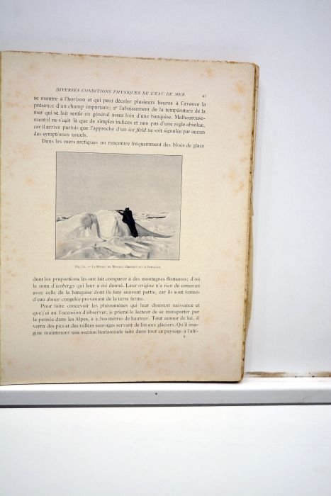 L'Océanographie vulgarisée. De la Surface aux Abîmes. Préface de S. …