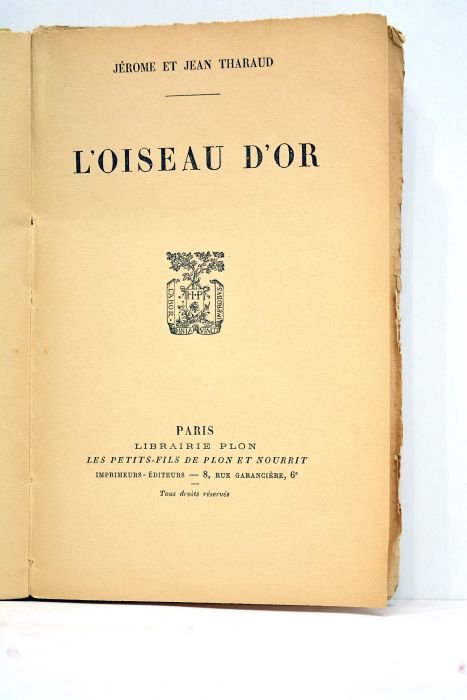 L'oiseau d'Or.