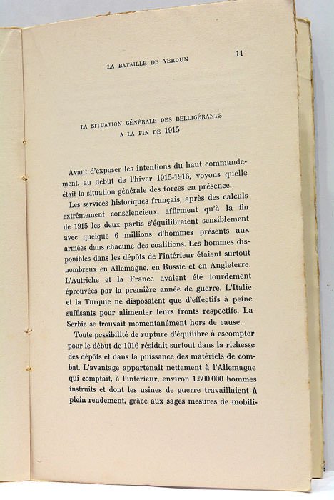 La bataille de Verdun. Avec 8 cartes, 18 gravures et …