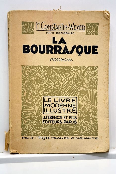 La bourrasque. Roman. Bois et dessins en couleurs de Germain …