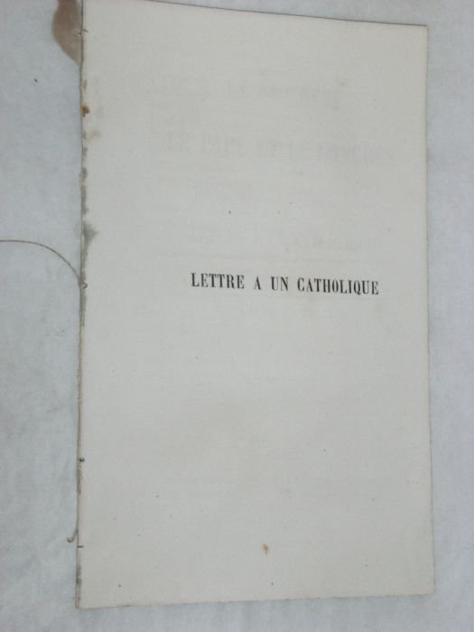 La brochure le pape et le congrès. Lettre à un …