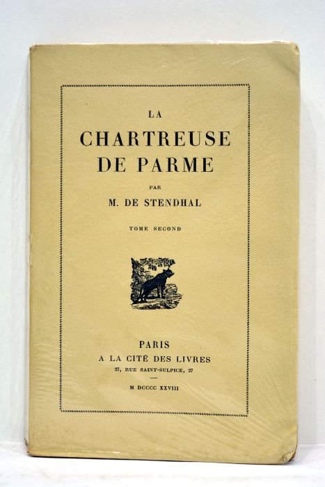 La chartreuse de Parme. Tome second.