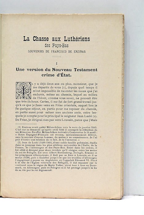 La Chasse aux Luthériens des Pays-Bas. Souvenirs de Francisco de …