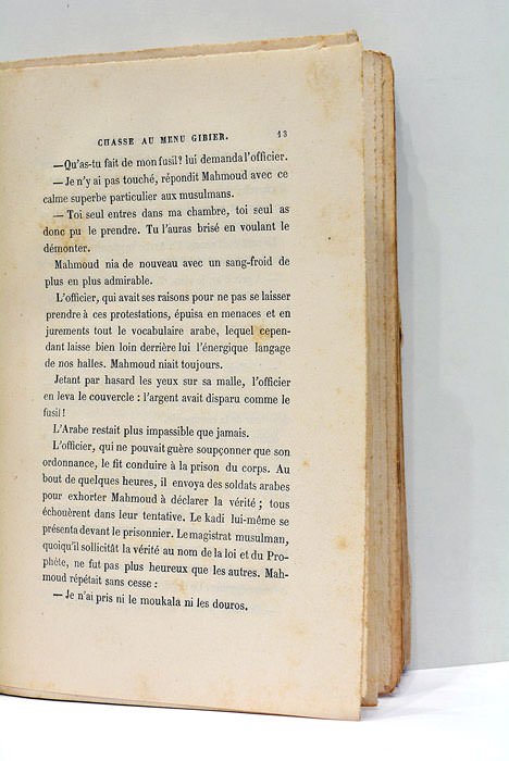 La chasse en Algérie.