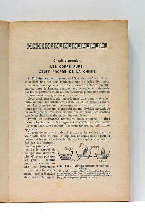 La Chimie au laboratoire et à l'usine, dans la nature …