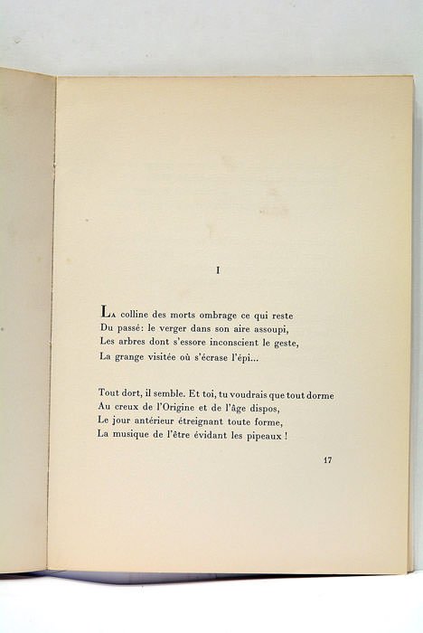 La colline. Indroduction de Jean Cassou.