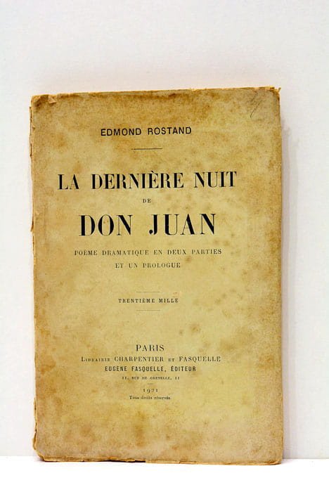 La dernière nuit de Don Juan.
