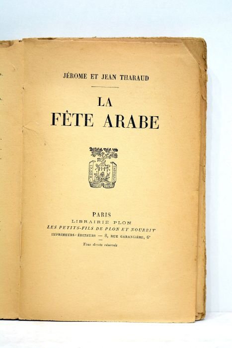 La fête arabe.