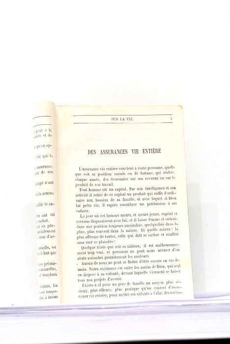 La Fortune par les Assurances sur la Vie. Seizième Edition.
