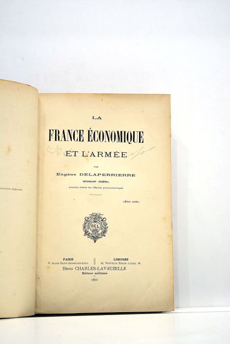 La France économique et l'armée.
