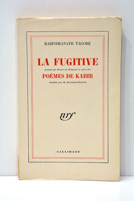LA FUGITIVE , traduit par R. de Brimond , suivi …