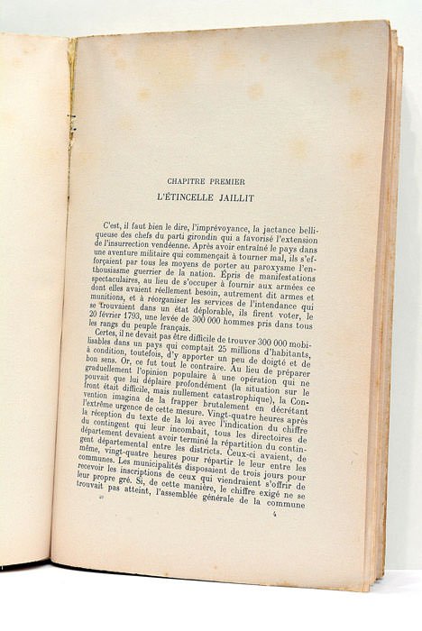 La guerre de vendée.